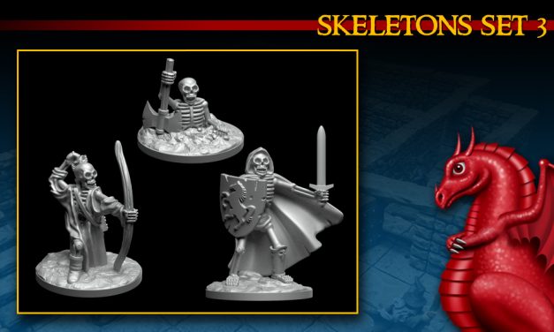 DRAGONLOCK™ Miniatures: Skeletons Set 3 FDG0237