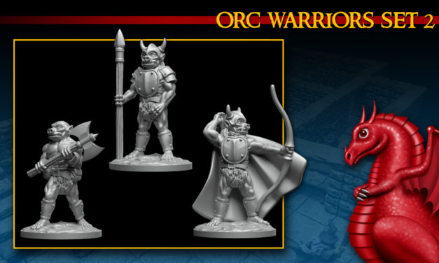 DRAGONLOCK Miniatures: Orc Warriors Set 2 FDG0255