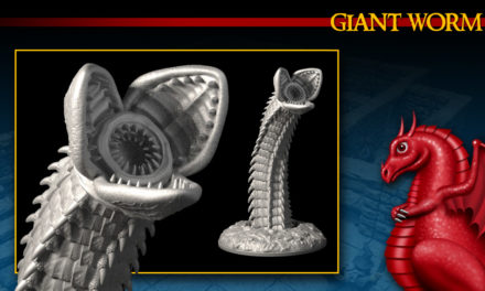 DRAGONLOCK™ MINIATURES: Giant Worm FDG0267