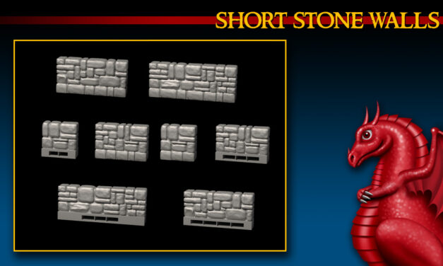 DRAGONLOCK: Dragonshire Short Stone Walls