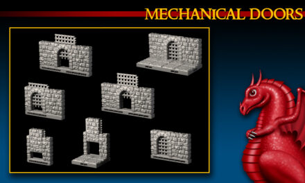 DRAGONLOCK: Dungeon Mechanical Doors FDG0327