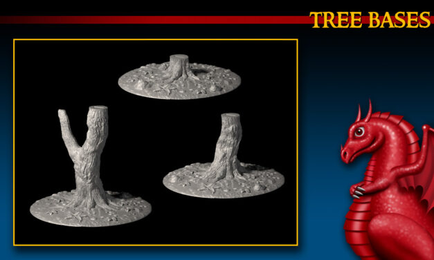 DRAGONLOCK: Shadowgrove Tree Bases FDG0332