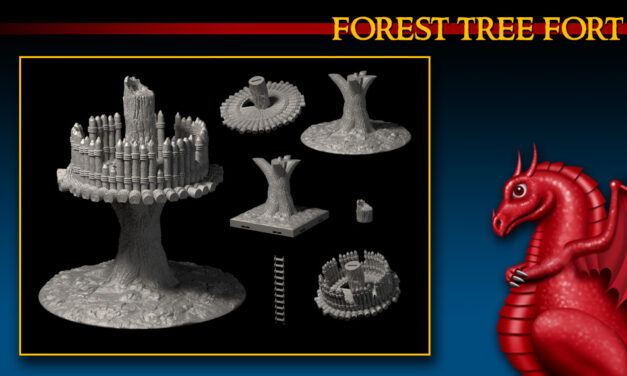 DRAGONLOCK: Shadowgrove Forest Tree Fort FDG0346