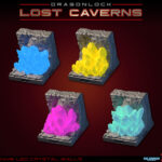 DRAGONLOCK Lost Caverns: LED Crystal Walls FDG0427