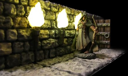 DRAGONLOCK™ Ultimate: Dungeon Torch Wall (LED)